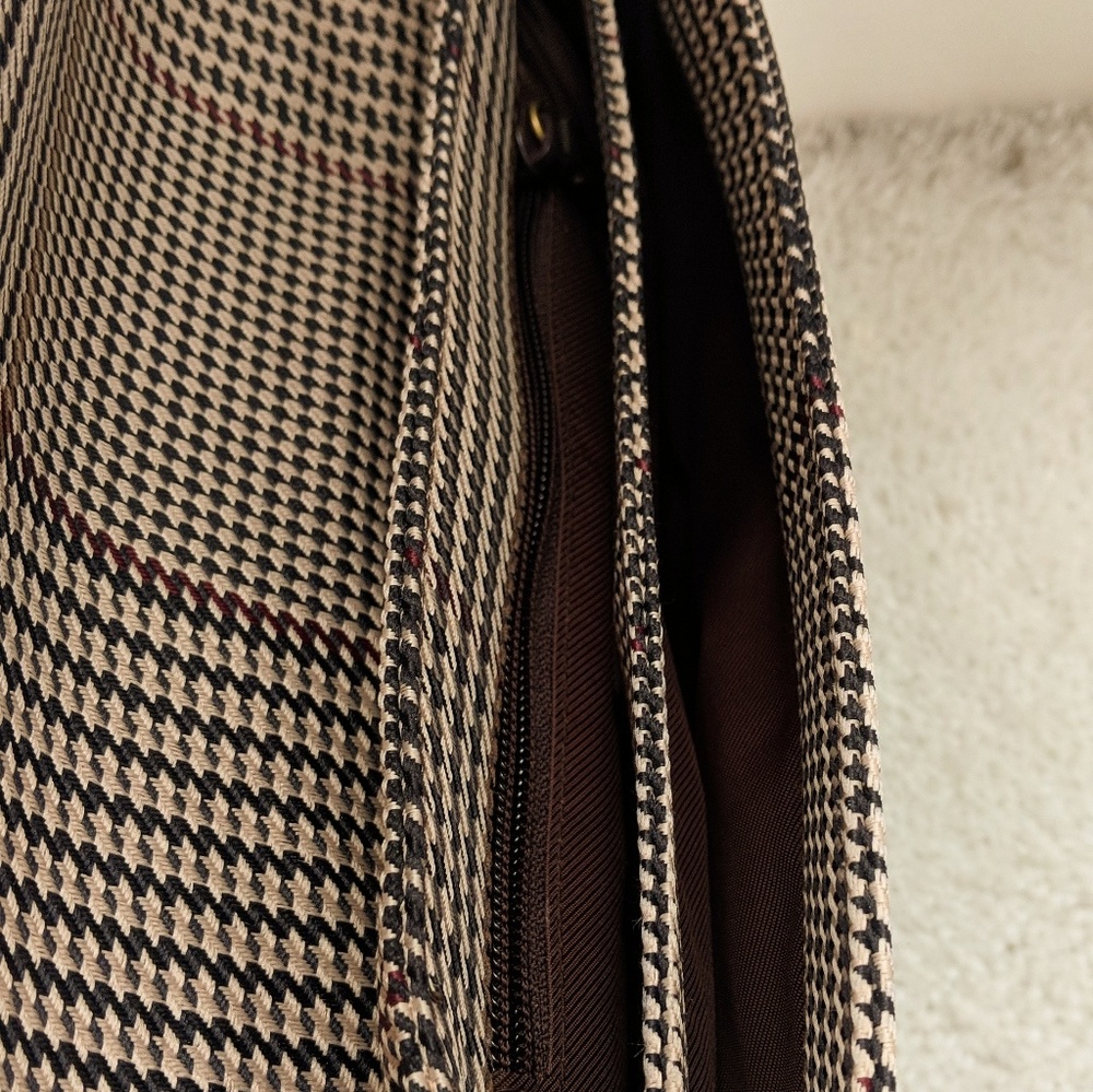 Classic Ralph Lauren Houndstooth Shoulder Bag - Picture 2 of 5